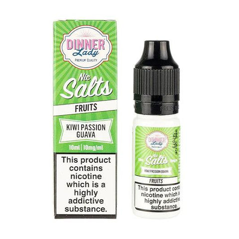 Dinner Lady Kiwi Passionfruit Guava Nic Salt 10ml 10mg