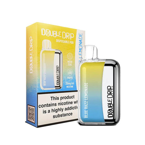 Double Drip Blue Razz Lemonade Disposable 20mg