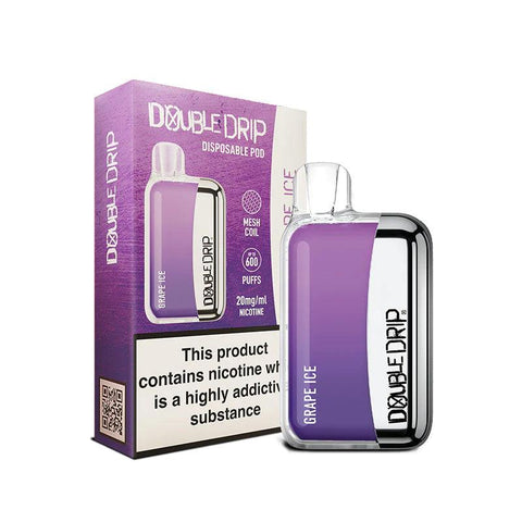 Double Drip Grape Ice Disposable 20mg