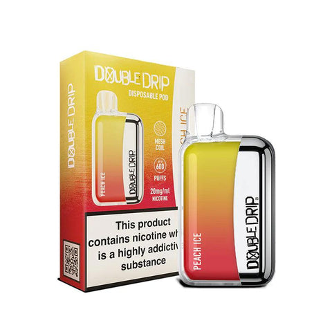 Double Drip Peach Ice Disposable 20mg