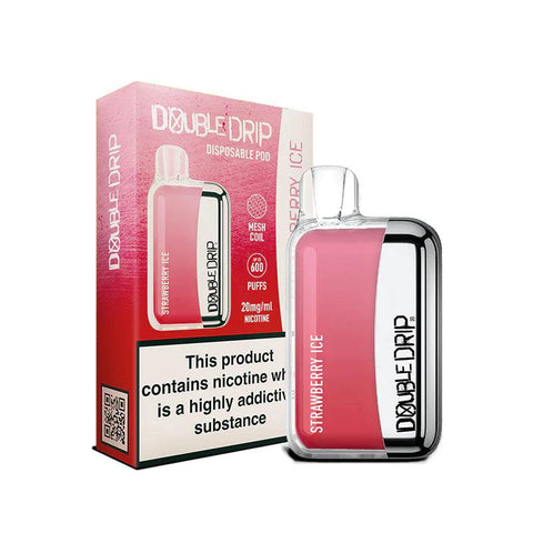 Double Drip Strawberry Ice Disposable 20mg