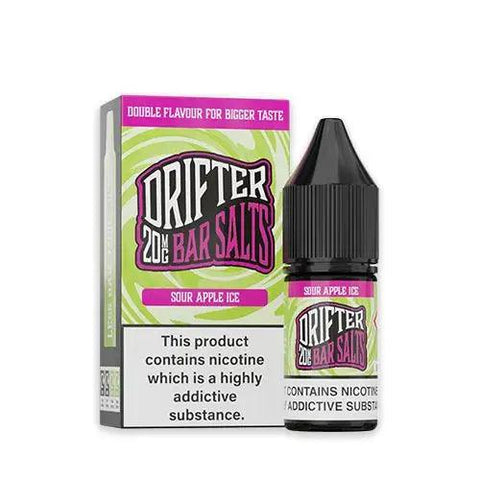 Drifter Bar Salts Sour Apple Ice Nic Salt 10ml 10mg