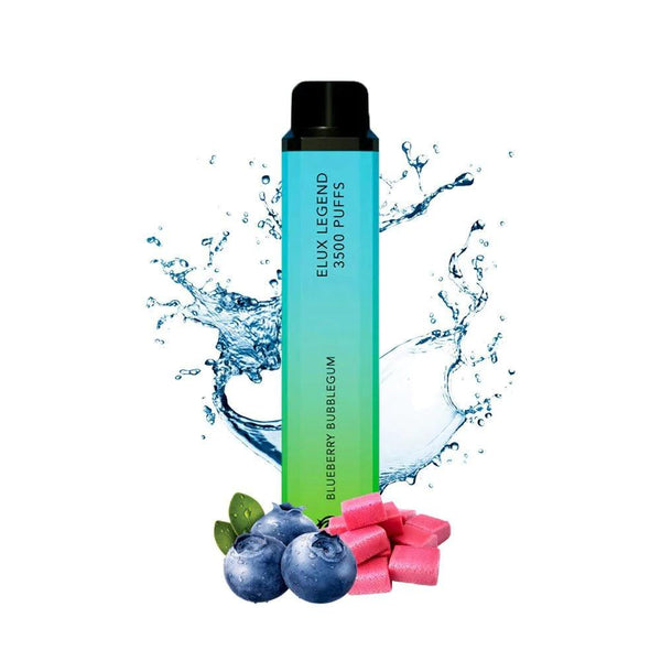 elux legend bubblegum Elux Legend Blueberry Bubblegum 3500 Disposable – Royal Vapes
