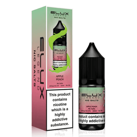 Elux Legend Nic Salts Apple Peach Nic Salt 10ml 10mg