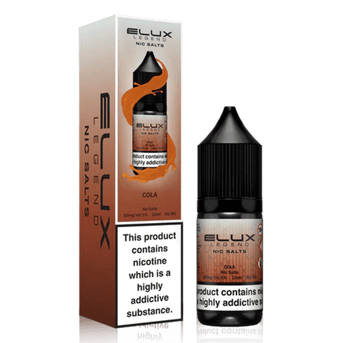 Elux Legend Nic Salts Cola Nic Salt 10ml 10mg