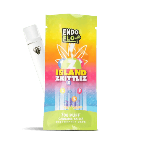 EndoFlo Island Zkittlez Full Spectrum CBD Disposable Vape 500mg