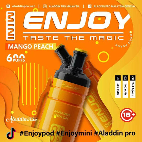 Enjoy Mini Mango Peach 600 Disposable Vape