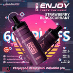 Enjoy Mini Strawberry Blackcurrant 600 Disposable Vape