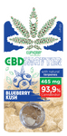 Euphoria Blueberry Kush CBD Shatter 465mg (93.9%) 0.5g