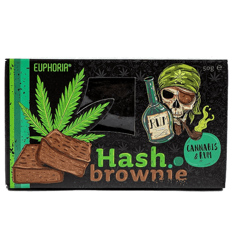 Euphoria Hash Brownie - Cannabis And Rum