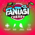 Fantasi Cherry Ice Nic Salt 10ml 10mg