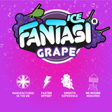 Fantasi Grape Ice Nic Salt 10ml 10mg
