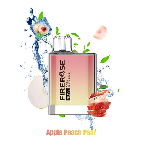 Firerose Nova Apple Peach Pear Disposable