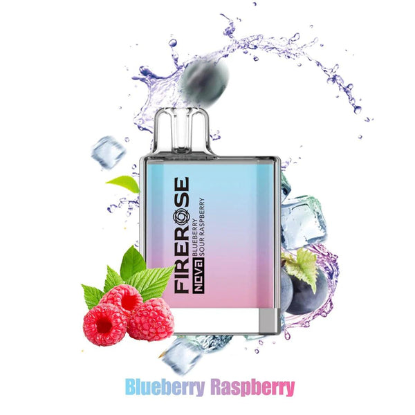 Firerose Nova Blueberry Raspberry Disposable  Royal Vapes
