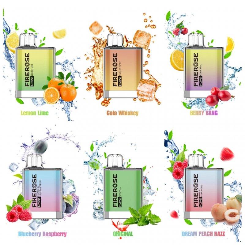 Firerose Nova Blueberry Sour Raspberry Disposable – Royal Vapes