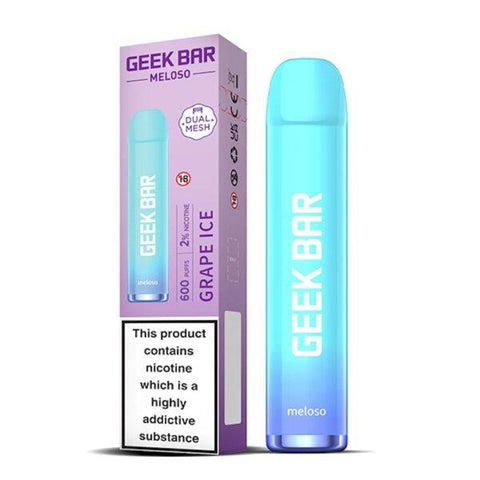 Geek Bar Meloso 600 Grape Ice Disposable