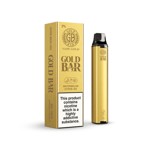 Gold Bar Watermelon Citrus Ice Disposable