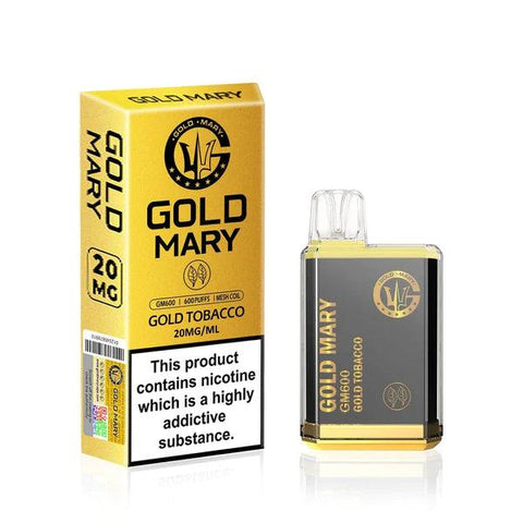 Gold Mary Gold Tobacco Disposable 20mg