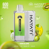 Hayati Miniature 600 Kiwi & Lime Prefilled Pod Vape