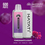 Hayati Miniature 600 Pomegranate & Grape Prefilled Pod Kit
