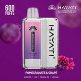 Hayati Miniature 600 Pomegranate & Grape Prefilled Pod Vape