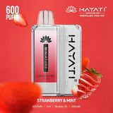 Hayati Miniature 600 Strawberry & Mint Prefilled Pod Vape
