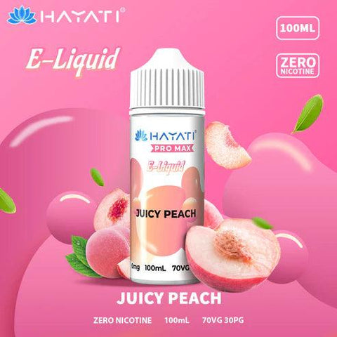 Hayati Pro Max Juicy Peach 100ml