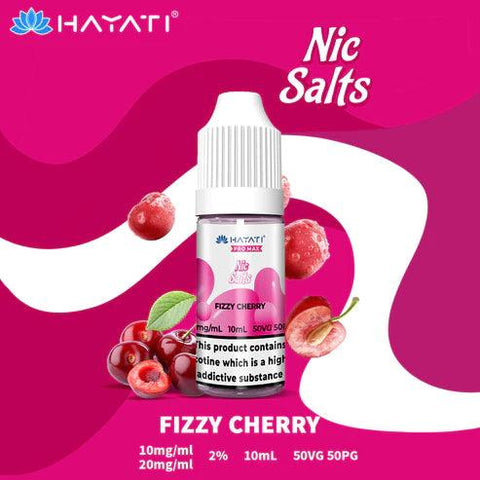Hayati Pro Max Nic Salts Fizzy Cherry Nic Salt 10ml 10mg