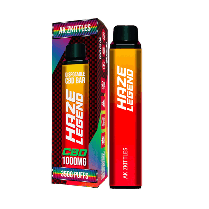 Haze Legend CBD Ak Zkittles 3500 CBD Disposable