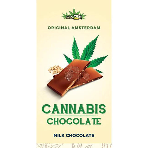 Haze Original Amsterdam Cannabis Milk Chocolate