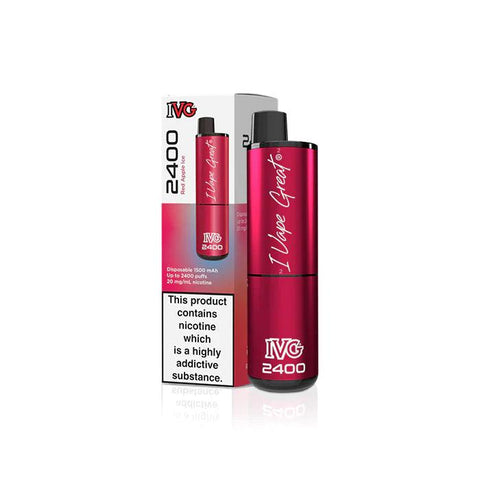 IVG 2400 Red Apple Ice 2400 Disposable