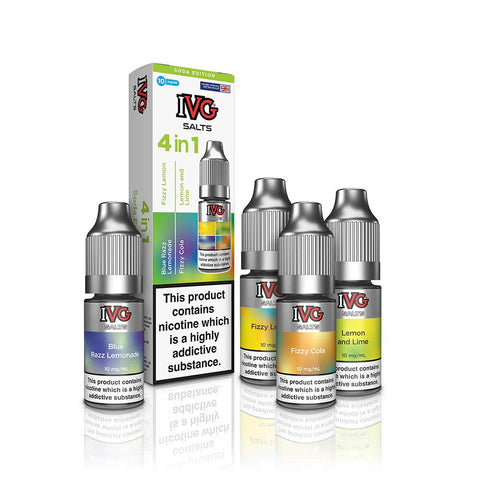 IVG Salts Soda Edition (4 in 1) Nic Salt 10ml 10mg