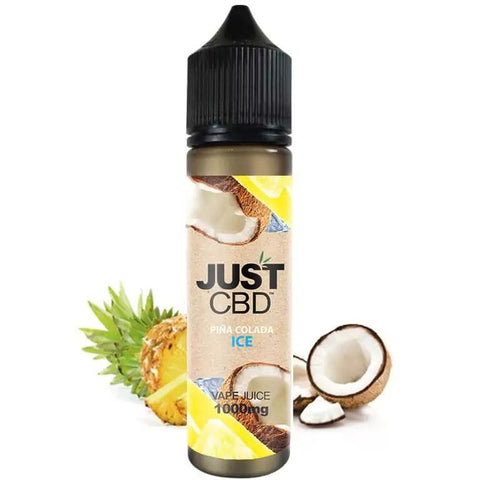 Just CBD Pina Colada Ice CBD eLiquid 60ml 1000mg