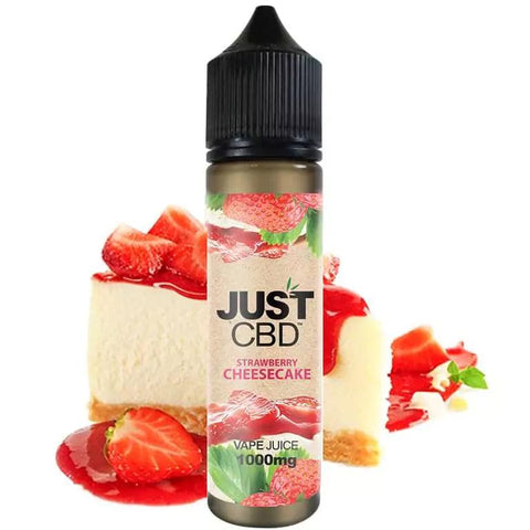 Just CBD Strawberry Cheesecake CBD eLiquid 60ml 1000mg