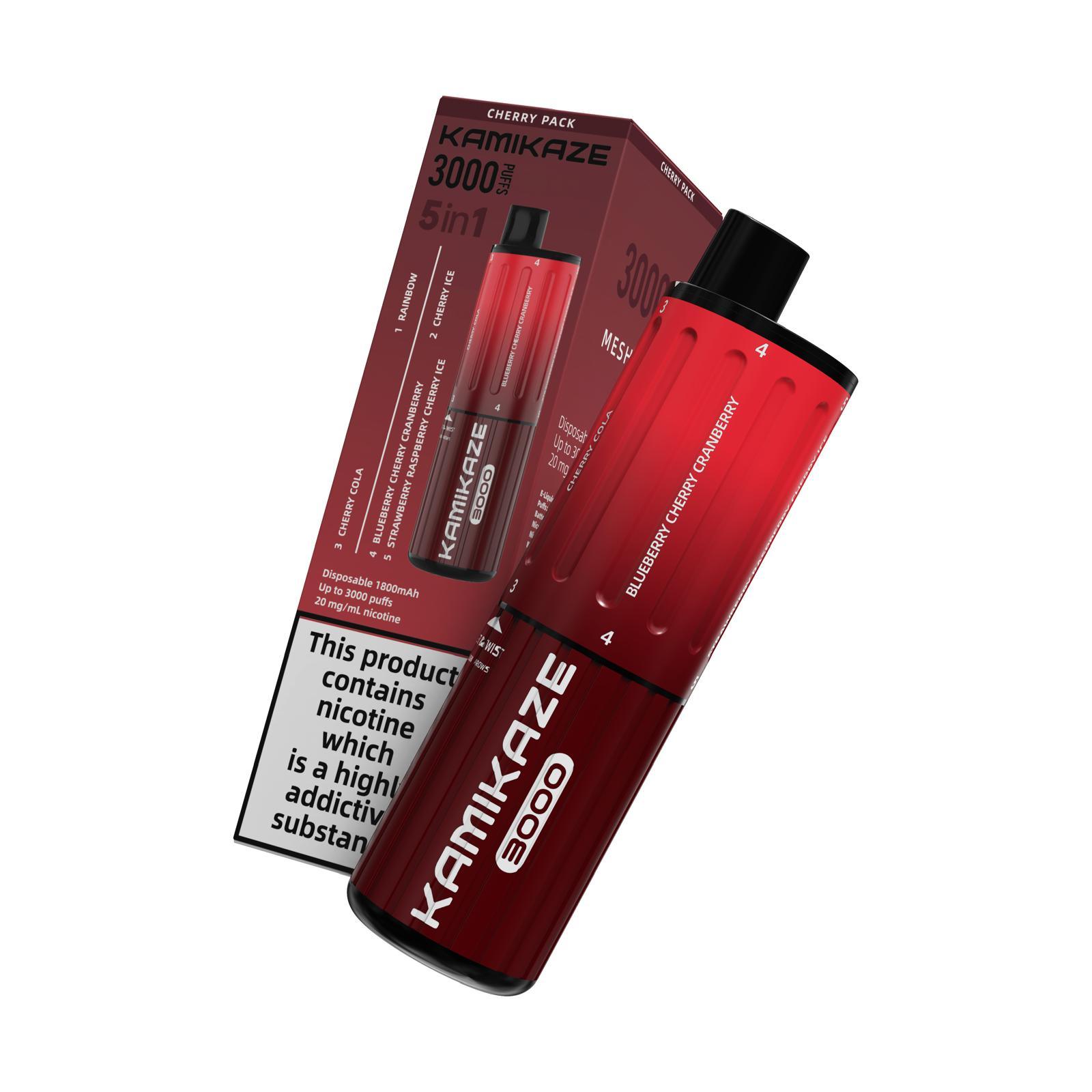 Kamikaze 3000 5 in 1 Disposables – Royal Vapes