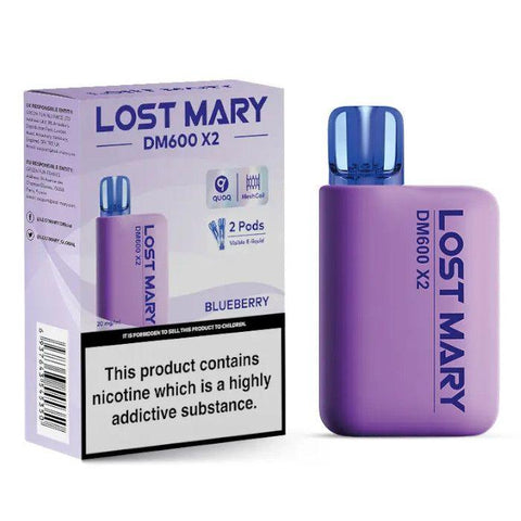 Lost Mary DM600 X2 Blueberry Disposable