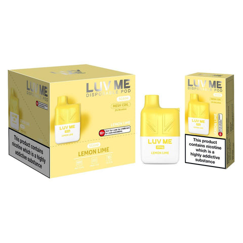 LUV ME Lemon Lime Disposable – Royal Vapes - Main Image