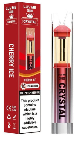 LUV ME SG600 Crystal Cherry Ice Disposable