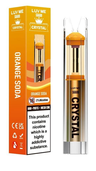 elf bar vape uk 1800 Orange Soda (20mg/mL) (FED) – Vape Stadium main image 1