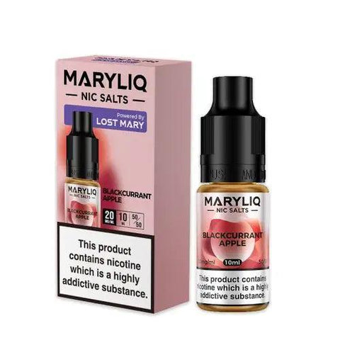 MaryLiq by Lost Mary Blackcurrant Apple Nic Salt 10ml 20mg