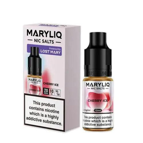 MaryLiq by Lost Mary Cherry Ice Nic Salt 10ml 20mg