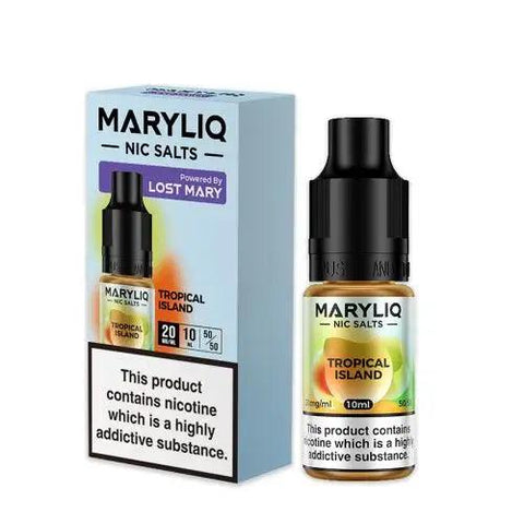 MaryLiq by Lost Mary Tropical Island Nic Salt 10ml 20mg