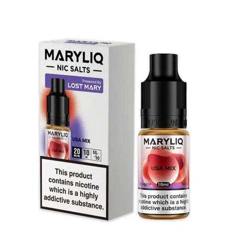 MaryLiq by Lost Mary USA Mix Nic Salt 10ml 20mg
