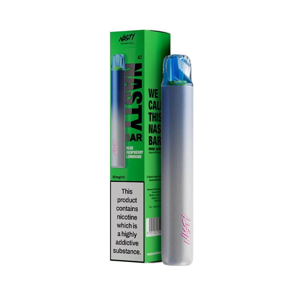Nasty Bar DX2 Blue Raspberry Lemonade Disposable – Royal Vapes
