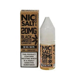Nic Salt By Flawless Black Aniseed Nic Salt 10ml 10mg