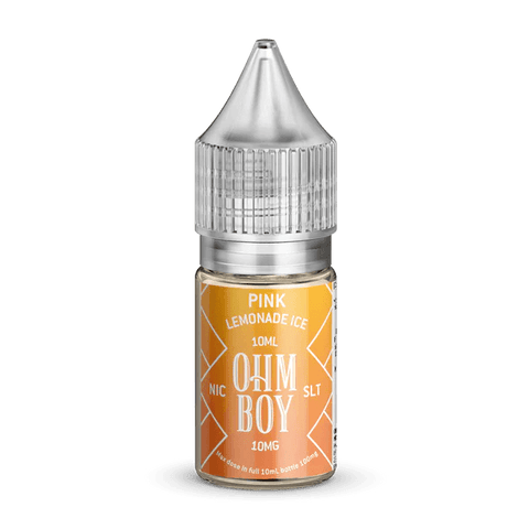 Ohm Boy SLT Pink Lemonade Ice Nic Salt 10ml 10mg