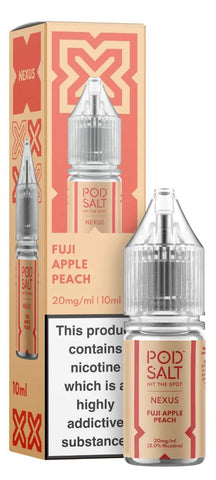 Pod Salt Nexus Fuji Apple Peach (Fuji Blend) Nic Salt 10ml 5mg