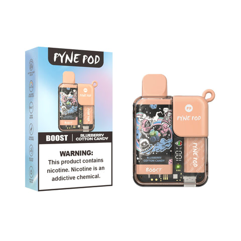 Pyne Pod Disposable Pyne Pod Blueberry Cotton Candy 8500 Disposable – Royal Vapes