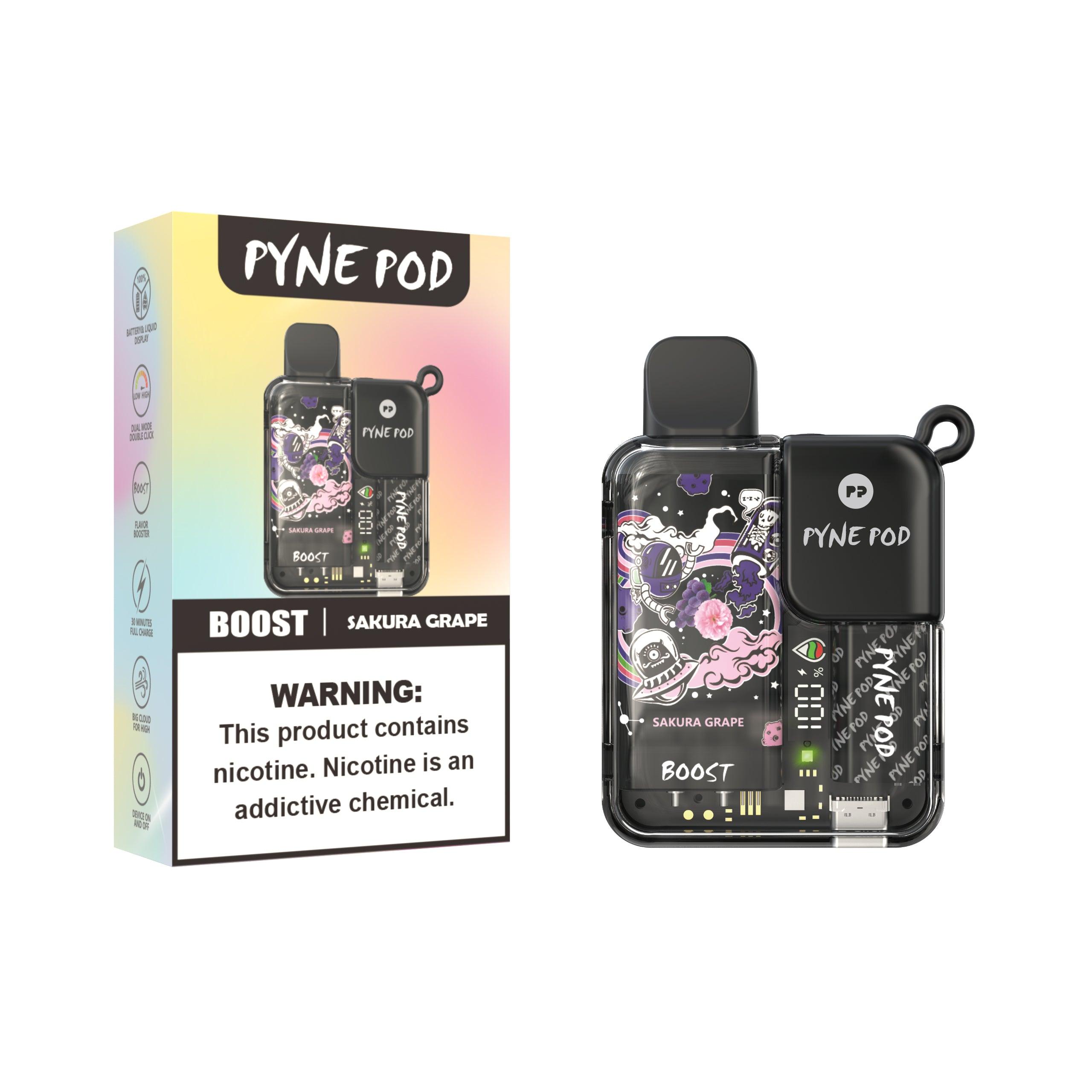 Pyne Pod Sakura Grape 8500 Disposable – Royal Vapes