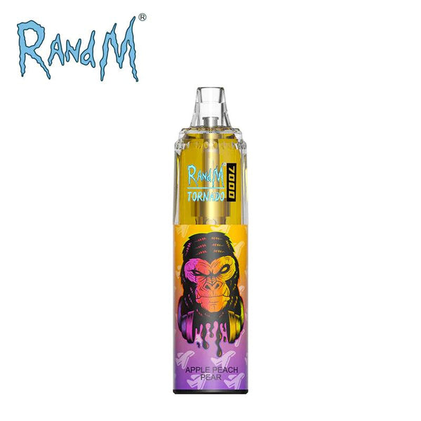 Randm Tornado 7000 0mg Apple Peach Pear 7000 Disposable – Royal Vapes